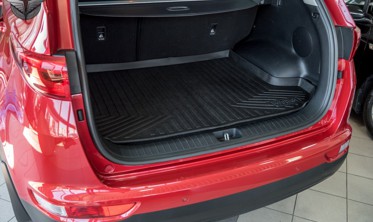 Килимок у багажник KIA SPORTAGE з написом фото