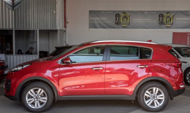хром накладки на ручки дверей Kia Sportage (версія під сенсор) фото
