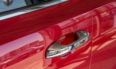 хром накладки на ручки дверей Kia Sportage (версія під сенсор) фото
