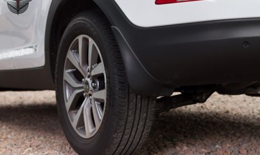 брызговики для Kia Sportage (версия с боковыми подножками) фото