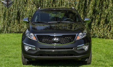 хром накладки на дзеркала Kia Sportage (з вирізами для поворотів) фото