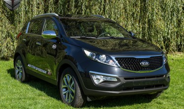 хром накладки на дзеркала Kia Sportage (з вирізами для поворотів) фото