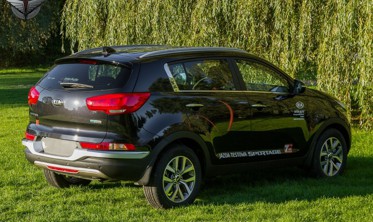 защитная накладка заднего бампера KIA Sportage фото