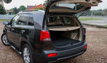 шторка-полиця багажника для Kia Sorento бежева фото