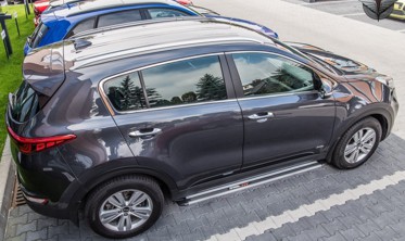 пороги (подножки боковые) Kia Sportage фото
