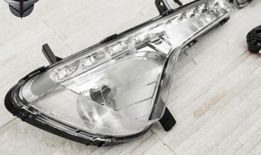 Денні ходові вогні (DRL) KIA SPORTAGE з туманками в оригіналі фото