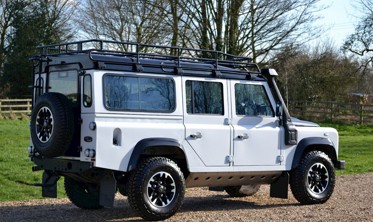 комплект бризковиків для Land Rover Defender 110 фото