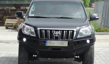 Силовий передній бампер Toyota Land Cruiser Prado J150 фото
