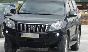 Силовий передній бампер Toyota Land Cruiser Prado J150 фото