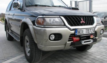  Крепление лебедки Mitsubishi Pajero Sport (2001-2008) фото