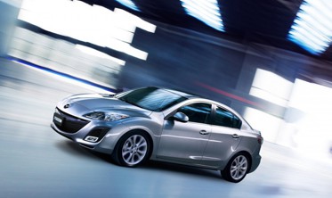 комплект бризковиків для MAZDA 3 Sedan фото