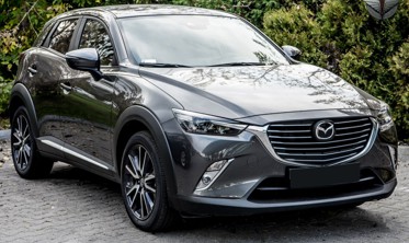хром накладки на передні протитуманки MAZDA CX-3 фото