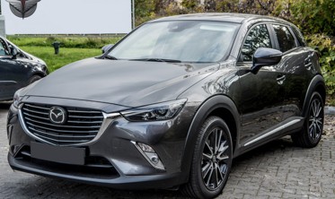 хром накладки на передні протитуманки MAZDA CX-3 фото