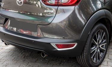 накладки на задні протитуманні ліхтарі MAZDA CX-3 фото