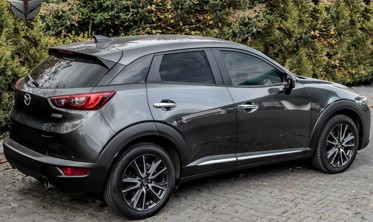 хром накладки на ручки дверей MAZDA CX-3 (під ключ) фото