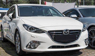 хром рамки передних противотуманок MAZDA 6 фото