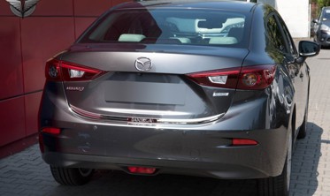 накладка на кришку багажника MAZDA 3 Sedan (нижня) фото