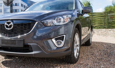 хром рамки передніх протитуманок MAZDA CX-5 фото