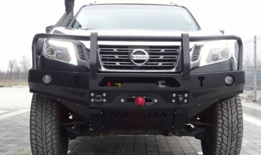 Захисна дуга для силового бампера NISSAN Navara D23 (2014-...) фото