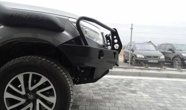 Захисна дуга для силового бампера NISSAN Navara D23 (2014-...) фото