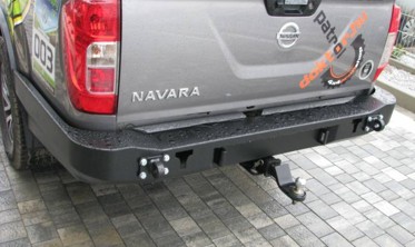 Силовий задній бампер довгий NISSAN Navara D23 (2014-...) фото