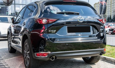 хром рамки задних противотуманок MAZDA CX-5 II фото