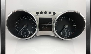 кольца в щиток приборов Mercedes ML W164 фото