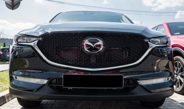 хром рамки противотуманок передних MAZDA CX-5  фото