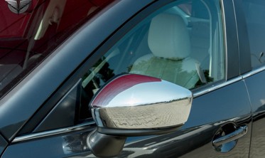 хром накладки на дзеркала MAZDA 3 фото