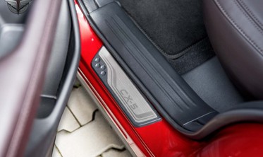 защитные накладки на пороги MAZDA CX-5 II внешние фото
