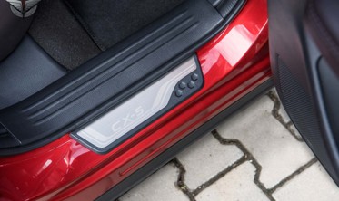 защитные накладки на пороги MAZDA CX-5 II внешние фото