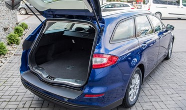 захисна накладка заднього бампера FORD MONDEO MK5 kombi (пластик) фото