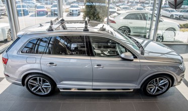 пороги (подножки боковые) Audi Q7 II (под оригинал) фото