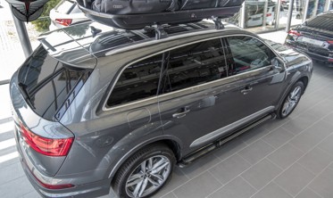 пороги (подножки боковые) Audi Q7  фото