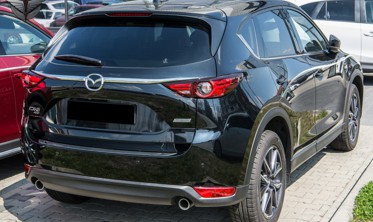 хром накладка на крышку багажника Mazda CX-5 (из 2-х частей) фото
