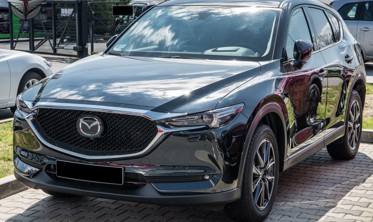 хром накладка на капот Mazda CX-5 фото
