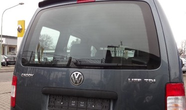 Спойлер задней двери VW Caddy (2003-) на ляду фото