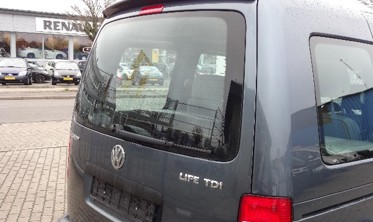 Спойлер задней двери VW Caddy (2003-) на ляду фото
