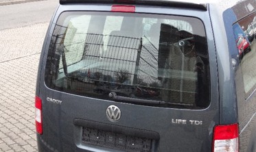 Спойлер задней двери VW Caddy (2003-) на ляду фото
