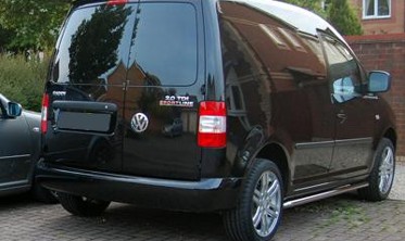 Спойлер VW Caddy (2003-) на распашные двери фото