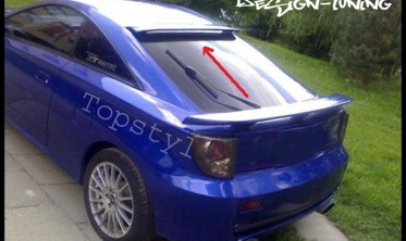 Спойлер на заднее стекло Toyota Celica T23 фото
