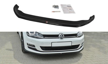 Дифузор переднього бампера VW Golf VII вар. 1 глянець фото