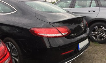 Спойлер багажника Mercedes C-класса W205 coupe фото