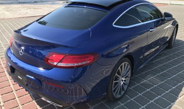 Спойлер багажника Mercedes C-класса W205 coupe фото