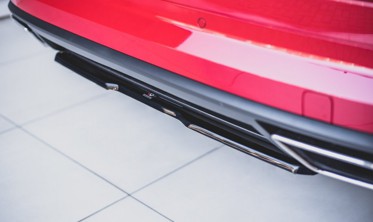 Тюнінговий задній дифузор Skoda Kodia версія RS фото