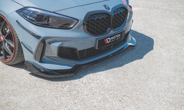 Диффузор переднего бампера BMW 1 F40 M-pack / M135I (вер. 5) фото