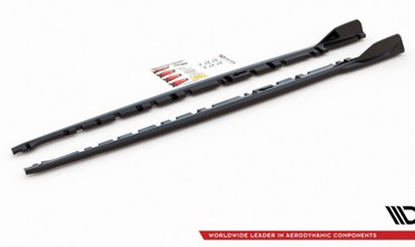 Боковые диффузоры порогов BMW 1 F40 M-pack/ M135I (вер. 3) фото