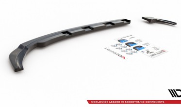 Накладка на задний бампер VW Polo MK6 версия GTI фото