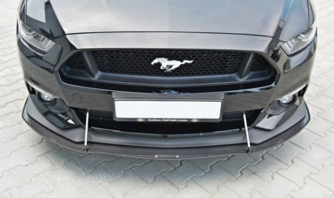 Сплиттер переднего бампера Ford Mustang GT MK6 фото