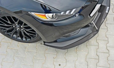 Сплиттер переднего бампера Ford Mustang GT MK6 фото